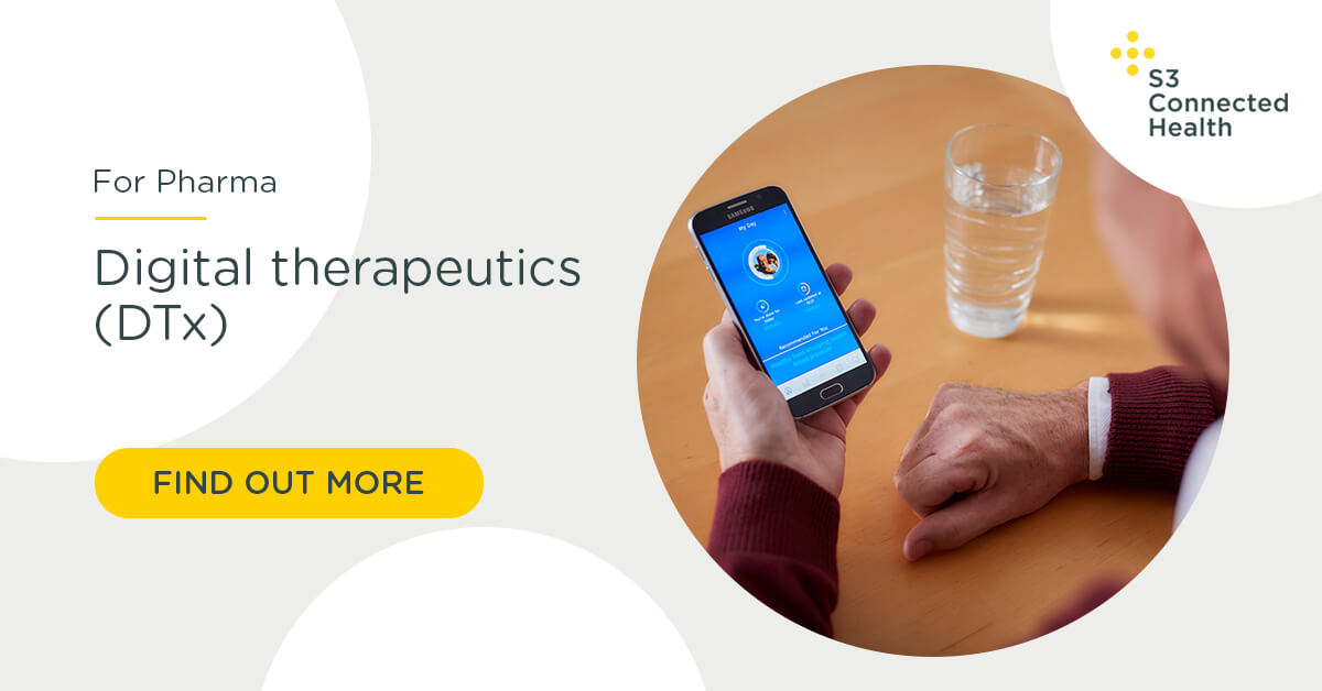 Digital Therapeutics | DTx | S3 Connected Health